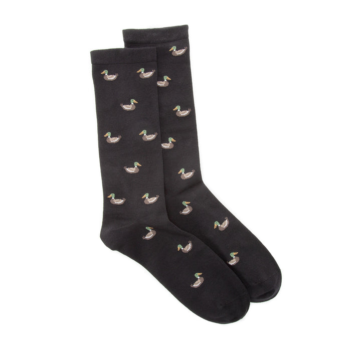 120256-01-KEY1pairedebasWellnesspourhommes3723_68a9432e-2466-4add-a8f4-692c58adf9db-3688600033-KEY | Duck Printed Socks-Men's Socks | Accessories-Key Wellness-Yellow Shoes