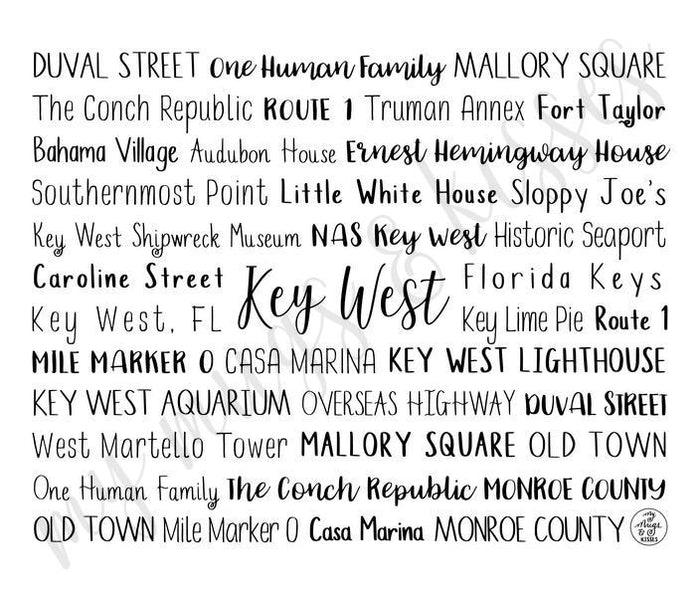 Key West, FL Travel Mug