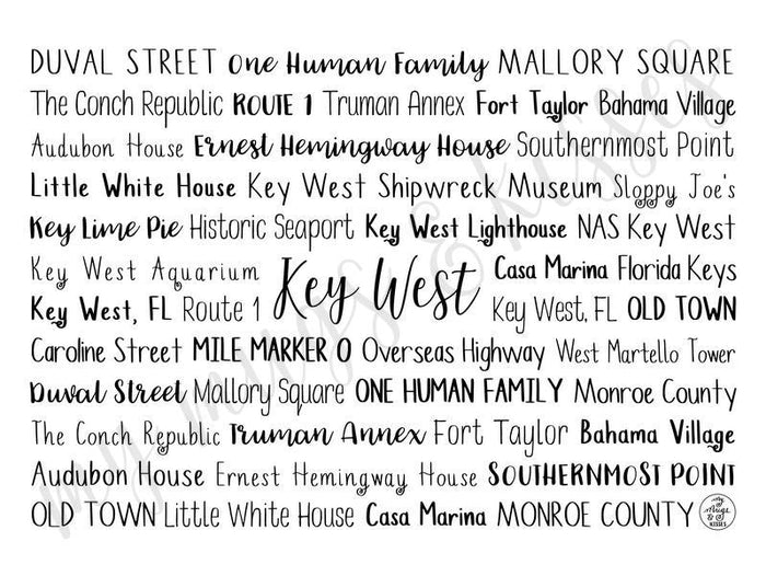 Key West, FL Tumbler