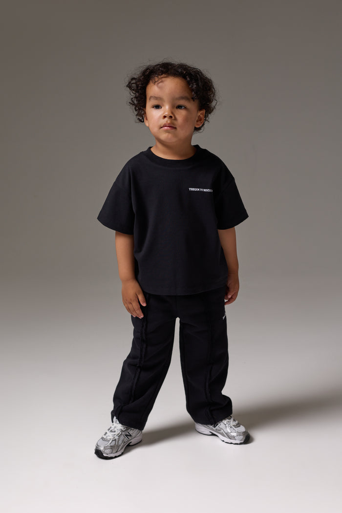 KIDS COPYRIGHT JOGGERS - BLACK