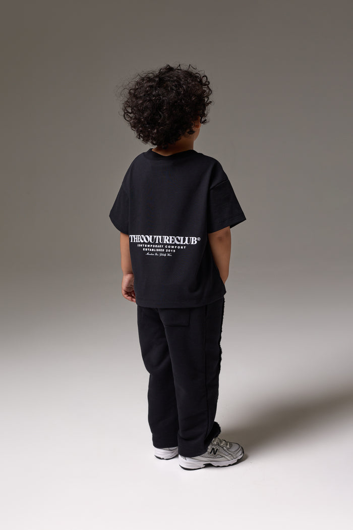 KIDS COPYRIGHT JOGGERS - BLACK