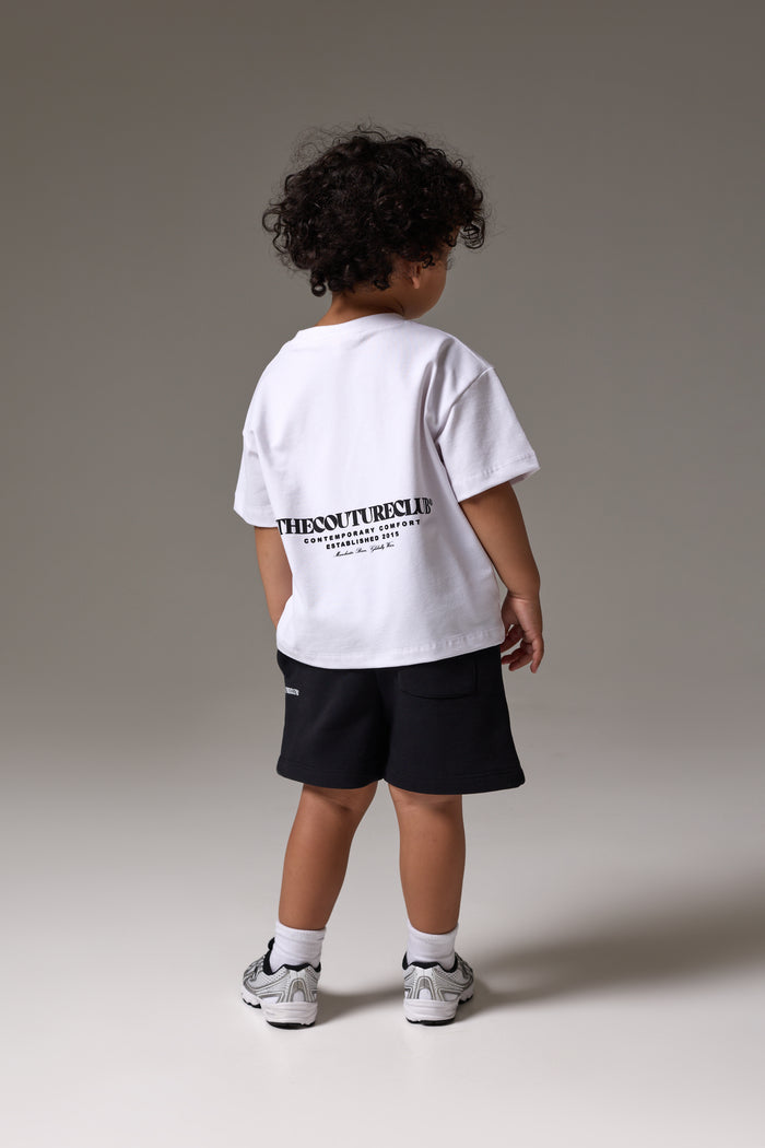 KIDS COPYRIGHT SHORTS - BLACK