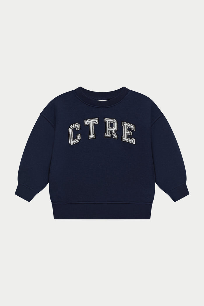 KIDS CTRE SWEATSHIRT - NAVY
