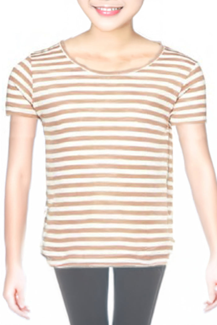 Kid's Scoop Tee Striped