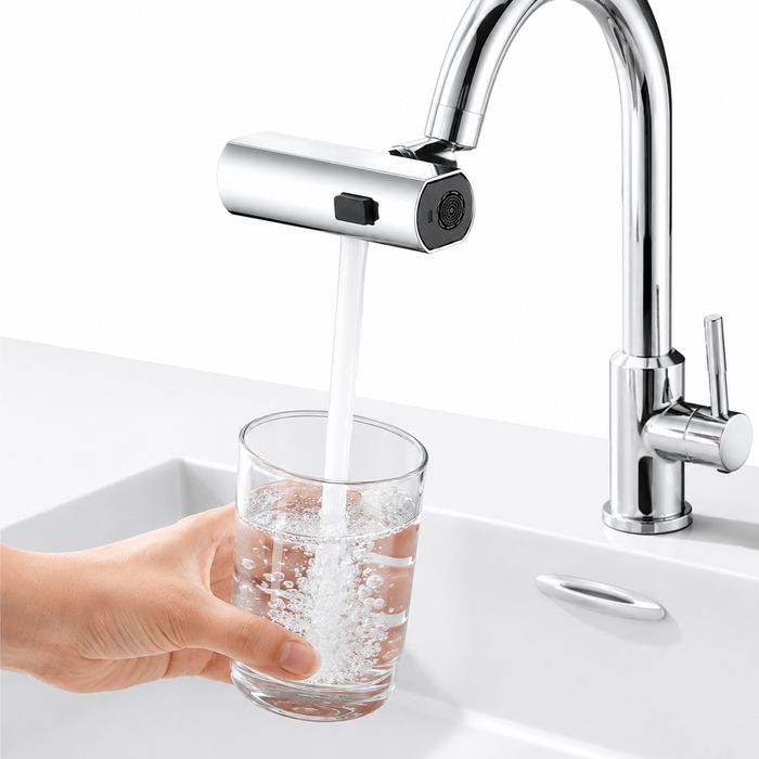 Kitchen Faucet Extensions - 3-in-1 Rotating Nozzle Head