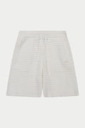 KNITTED SHORTS - WHITE
