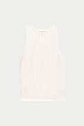 KNITTED VEST - WHITE