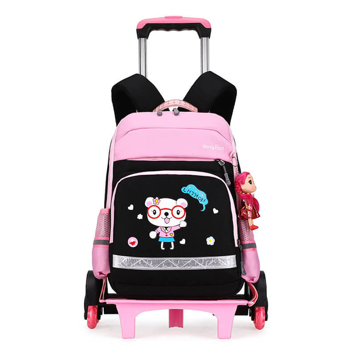 Korean Detachable Trolley Bag | Elementary School Trolley Bag