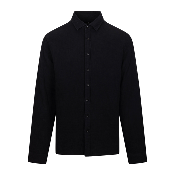 Urban Pioneers Male Kristian LS Shirt SHIRT BLACK