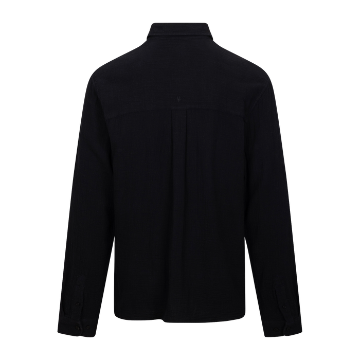 Urban Pioneers Male Kristian LS Shirt SHIRT BLACK