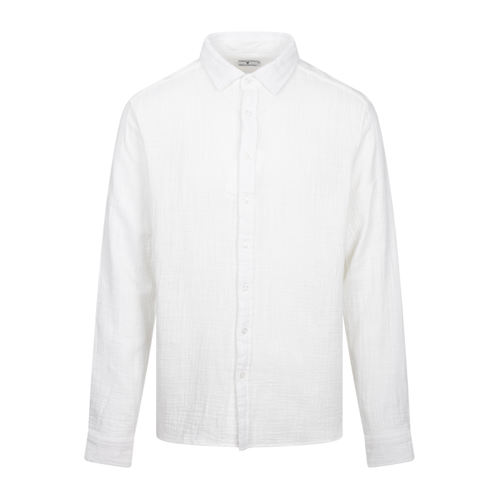 Urban Pioneers Male Kristian LS Shirt SHIRT WHITE