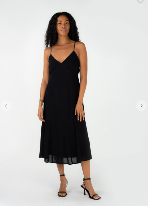 Lace Cami Midi Dress