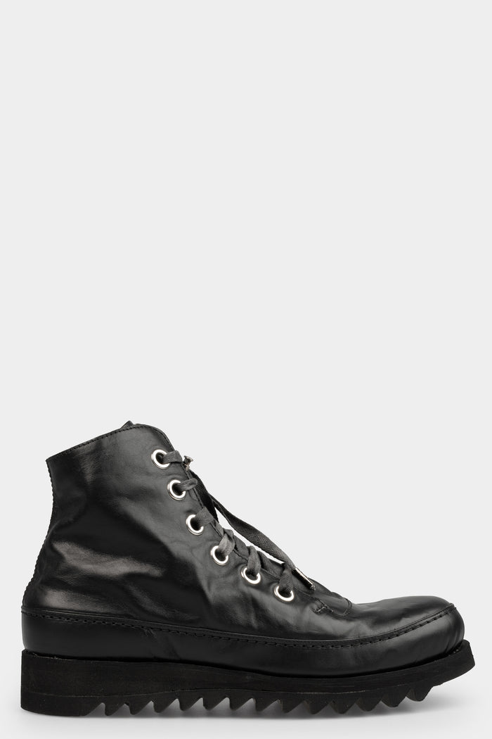 Samoke | AW25 - Laced horse leather sneakers, SNK-11