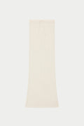 LADDER KNIT MAXI SKIRT - CREAM