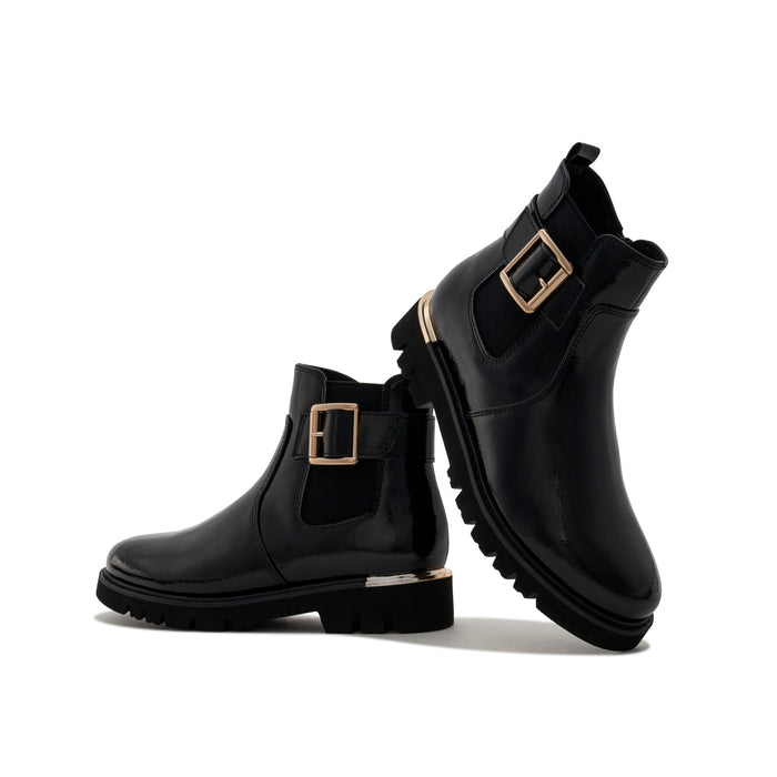 119874-01-LADY-01-3646000051-LADY-Women's Fashion Light Boots-Yellow-Yellow Shoes