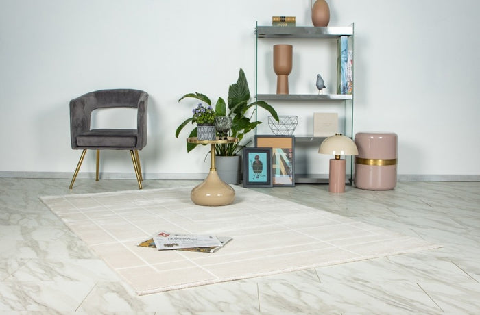 LALEE LALEE ELIF 401 HALI BEIGE