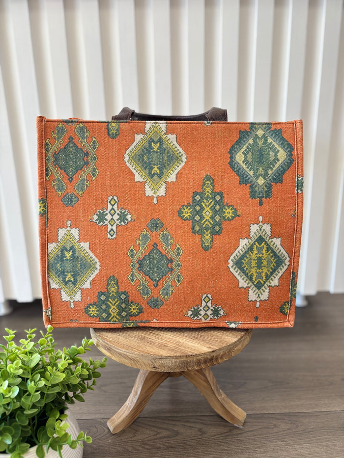 Southwest print bag.