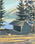Lean-to Icon Print