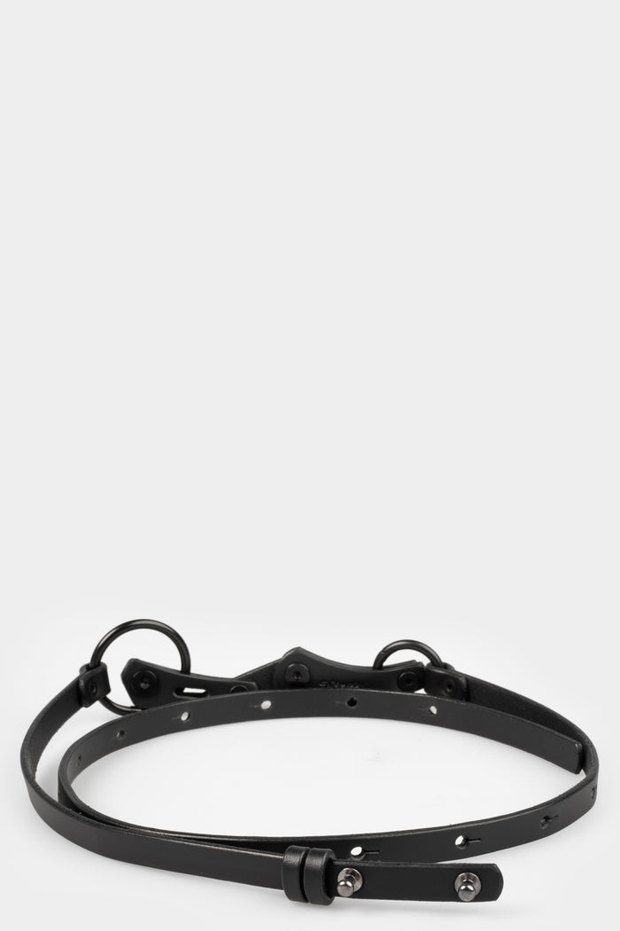 Leather belt