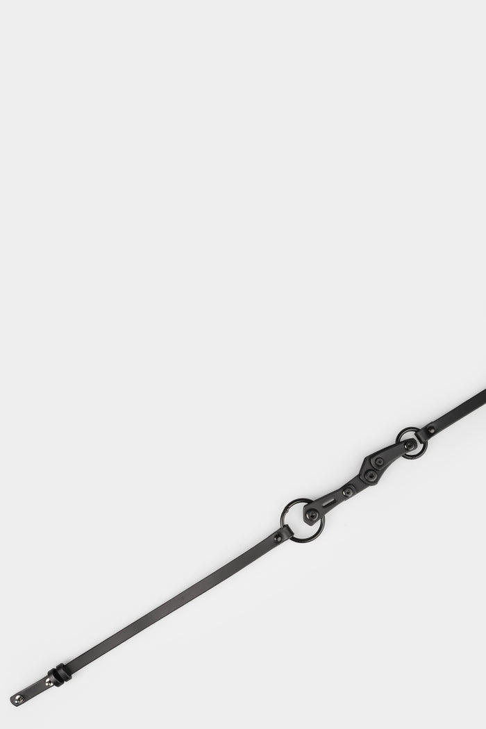 Leather belt