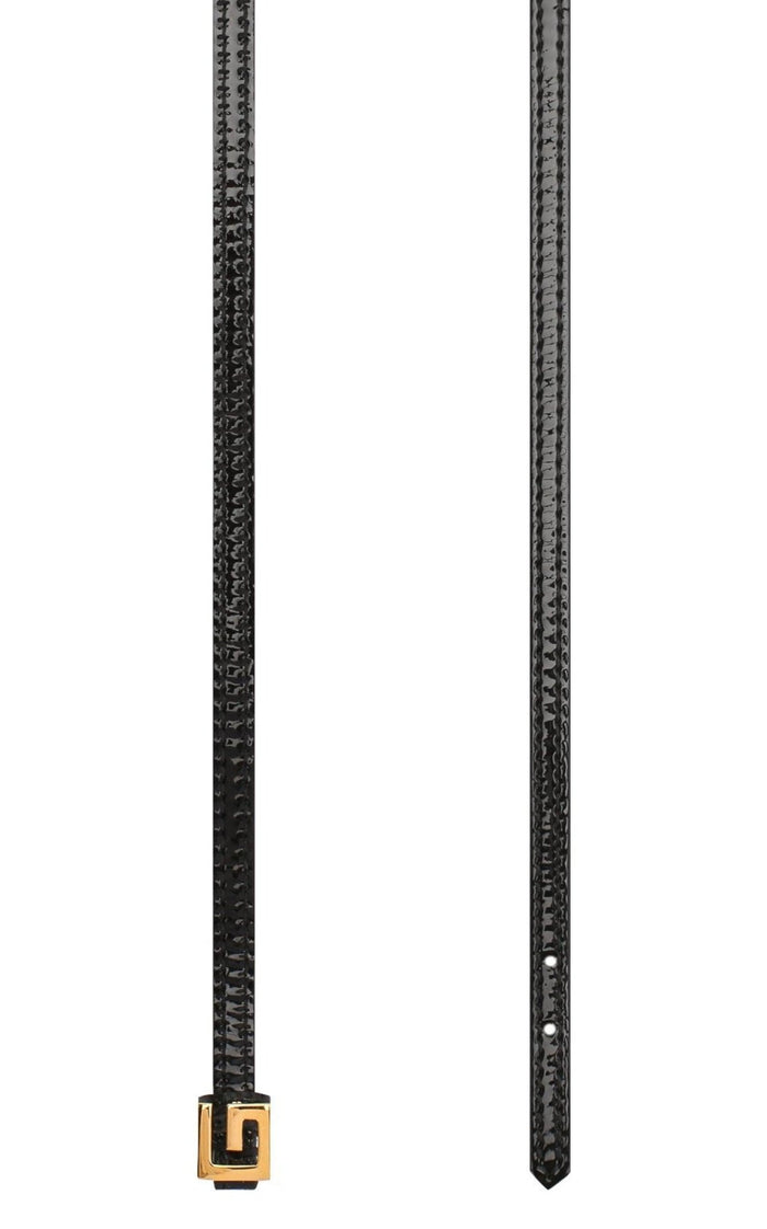 Gucci Leather Square GG Choker - Runway Catalog