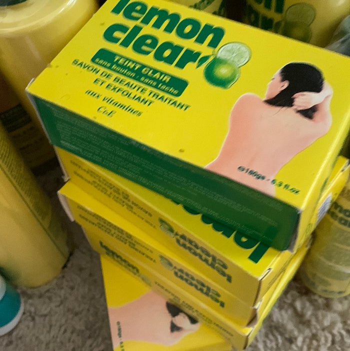 Lemon Clear Clearing Bar Soap Treatment with Vitamins C & E. 30ml