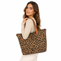 Leopard Tote Bag for Chic Everyday Carry Bag