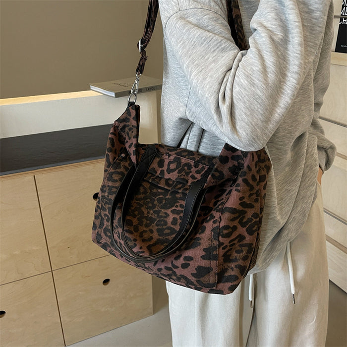 Leopard Tote Bag for Chic Everyday Carry Bag