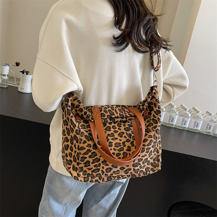 Leopard Tote Bag for Chic Everyday Carry Bag
