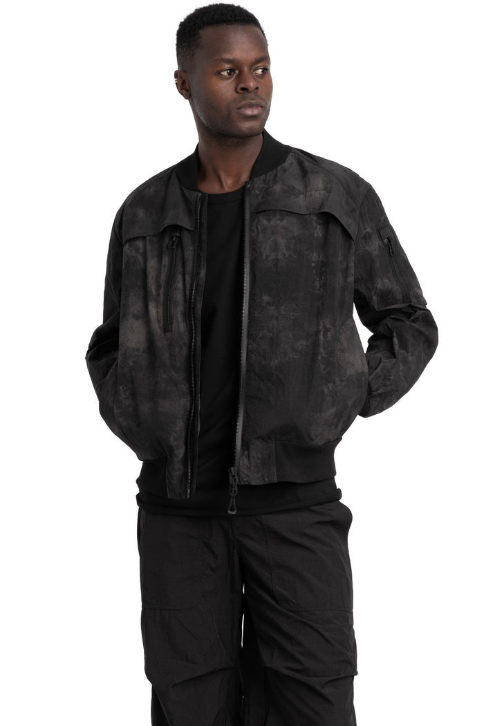 JG1 | SS26 - Lightweight bomber jacket, Back moon 07