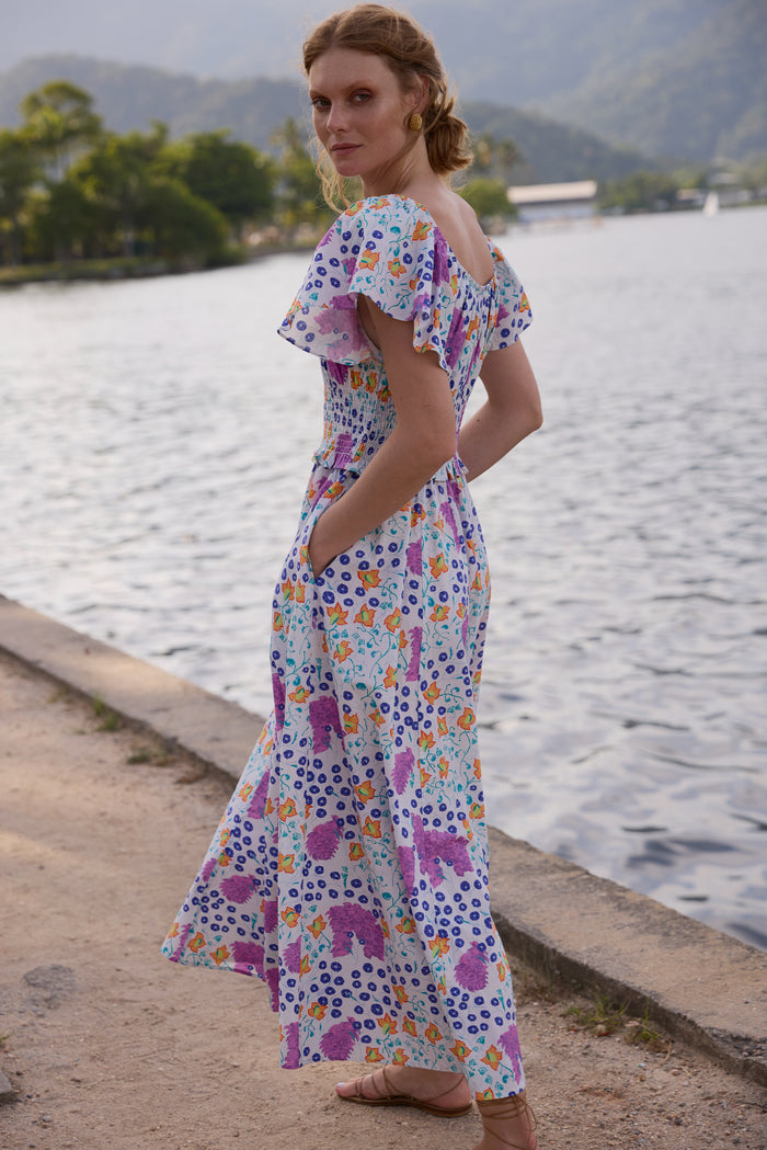 Liliana Dress- Fleur Lilac