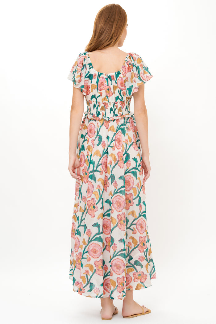 Liliana Dress- Poppy Teal