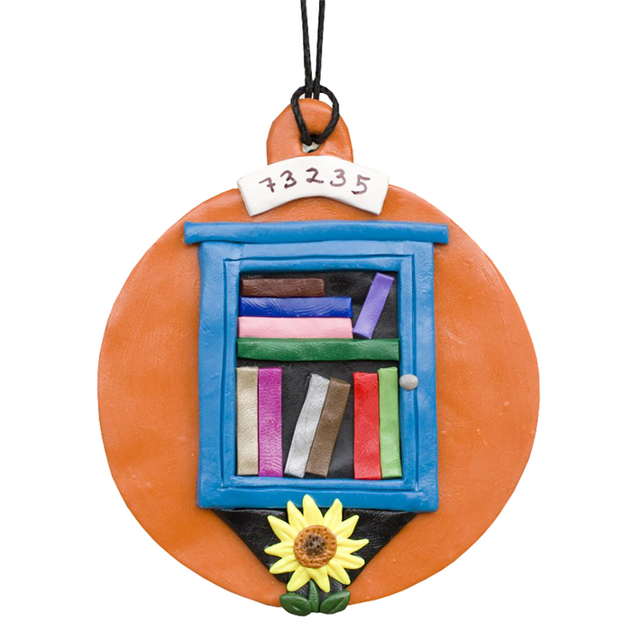 Little Free Library Custom Ornament