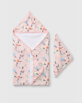 LouLou Lollipop Hooded Towel Set - Unicorn Ballet