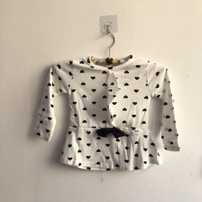 Love Bow Themed Outfit Aesthetic | Girly Bow Crop Top And Skirt Set