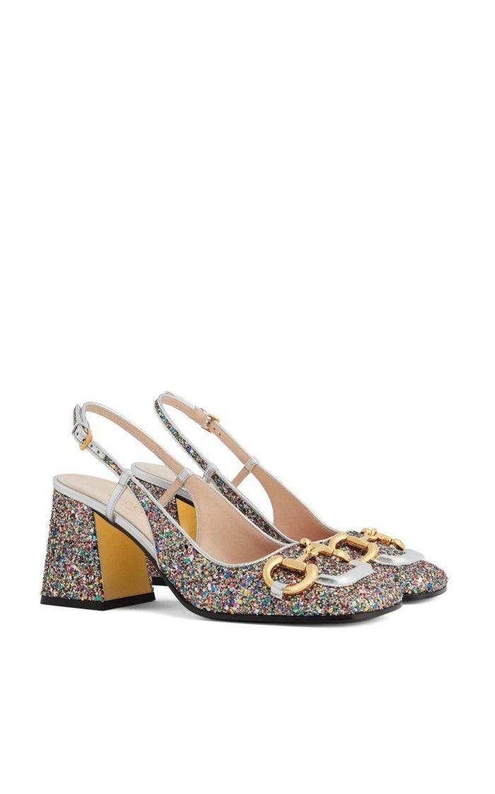 Gucci Lovelight Crystal Pumps - Runway Catalog