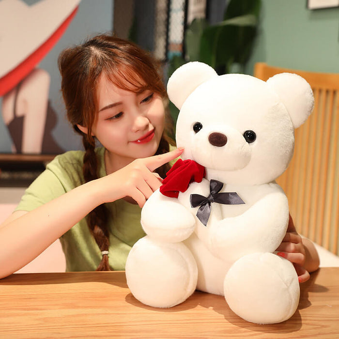 Lovely Teddy Bear Stuffed Toy | Soft Hug Teddy Bear Pillow Gift