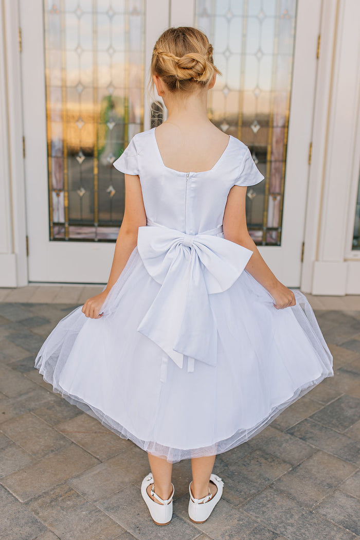 girl in white dress
