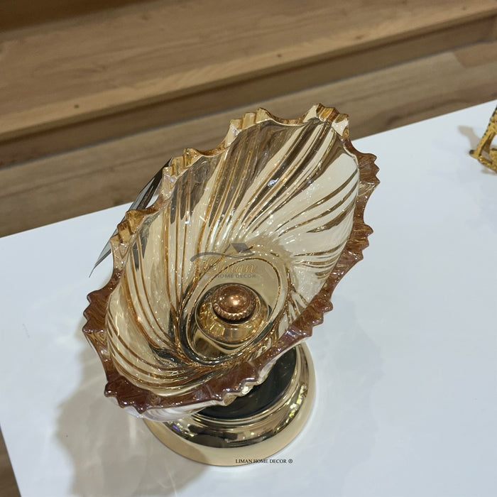 Liman Home Decor - Liman Online LUXE OVAAL SCHAAL GOLD -S-