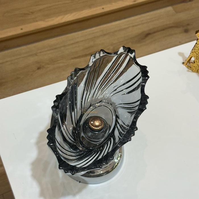 Liman Home Decor - Liman Online LUXE OVAAL SCHAAL ZILVER -S-