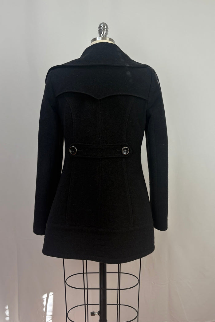 Mackage Wool & Leather Coat
