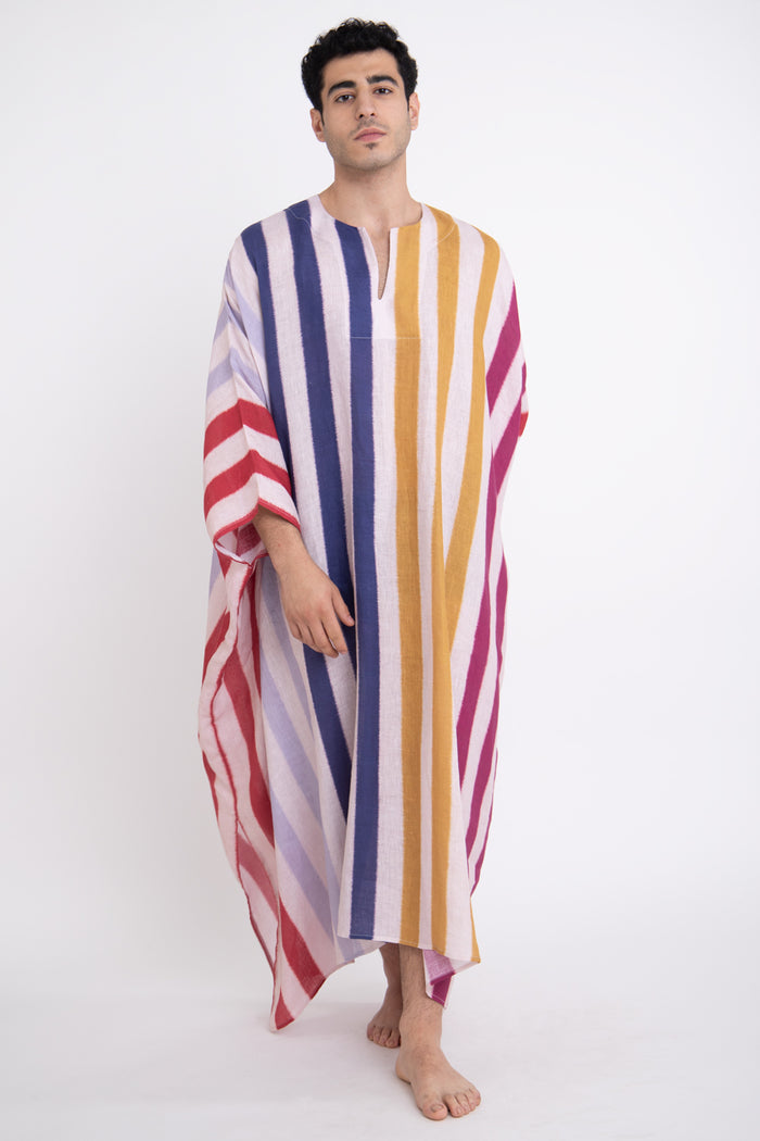 Malak Linen Colored Jellaba