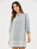 Mary Square- Lainey Dress | Sunshower Flora White *FINAL SALE*