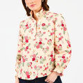 Mary Square Kimberly Mistflower Top In Pink