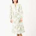 Mary Square Riley Lacecap Dress