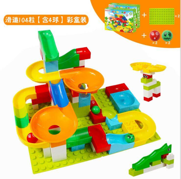 Maze Balls Track Building Blocks | Educational Construction Blocks