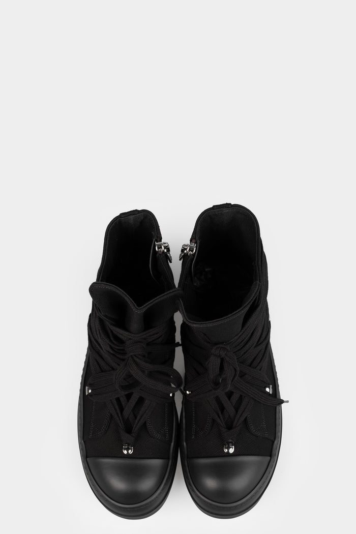 Rick Owens DRKSHDW | AW25 - Megalace hexagram Ramones sneakers, DO
