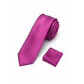 Men's Fuchsia Necktie KR 156-Makrom