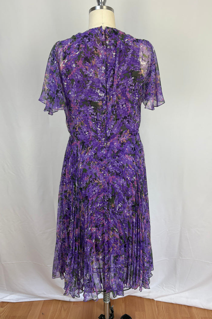 Michael of London Purple Floral  Dress
