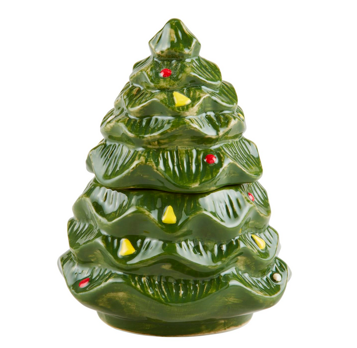 Mini Xmas Candy Jar - Pine & Moss